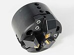 SCHELL tool head for end machining Tool head for end machining of pipes and shafts
