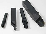Special axial cutting tools with carbide cutting inserts Special axial cutting tools with carbide cutting inserts from SCHELL