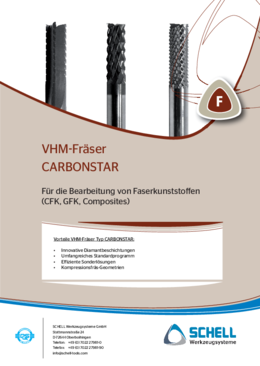 CARBONSTAR VHM Fräser Typ – von Schell Tools