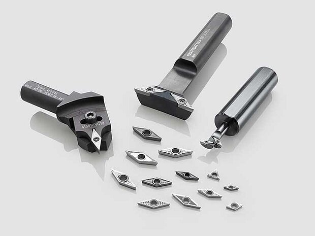 Diamond coated indexable insert systems Diamond coated indexable inserts for aluminum and PTFE
