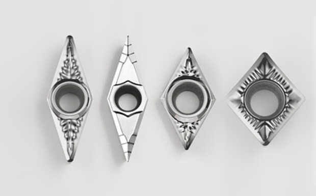 Diamantbeschichtete Hartmetall Wendeschneidplatten für Aluminium von SCHELL