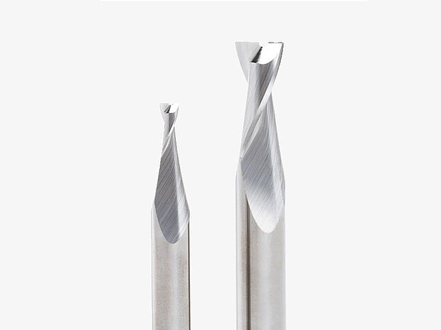 ALUSTAR solid carbide two tooth milling cutter