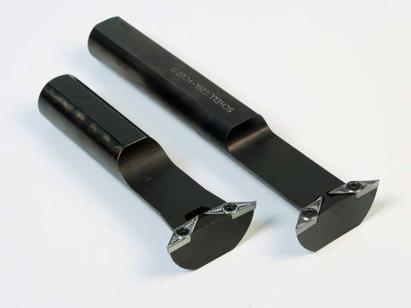 Double boring bars for internal turning and external turning from SCHELL