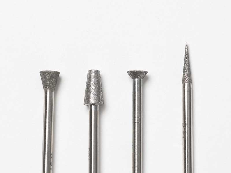 Diamond grinding pins with galvanic bonding from SCHELL